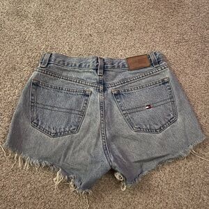 Tommy Hilfiger Women's Blue Denim Shorts